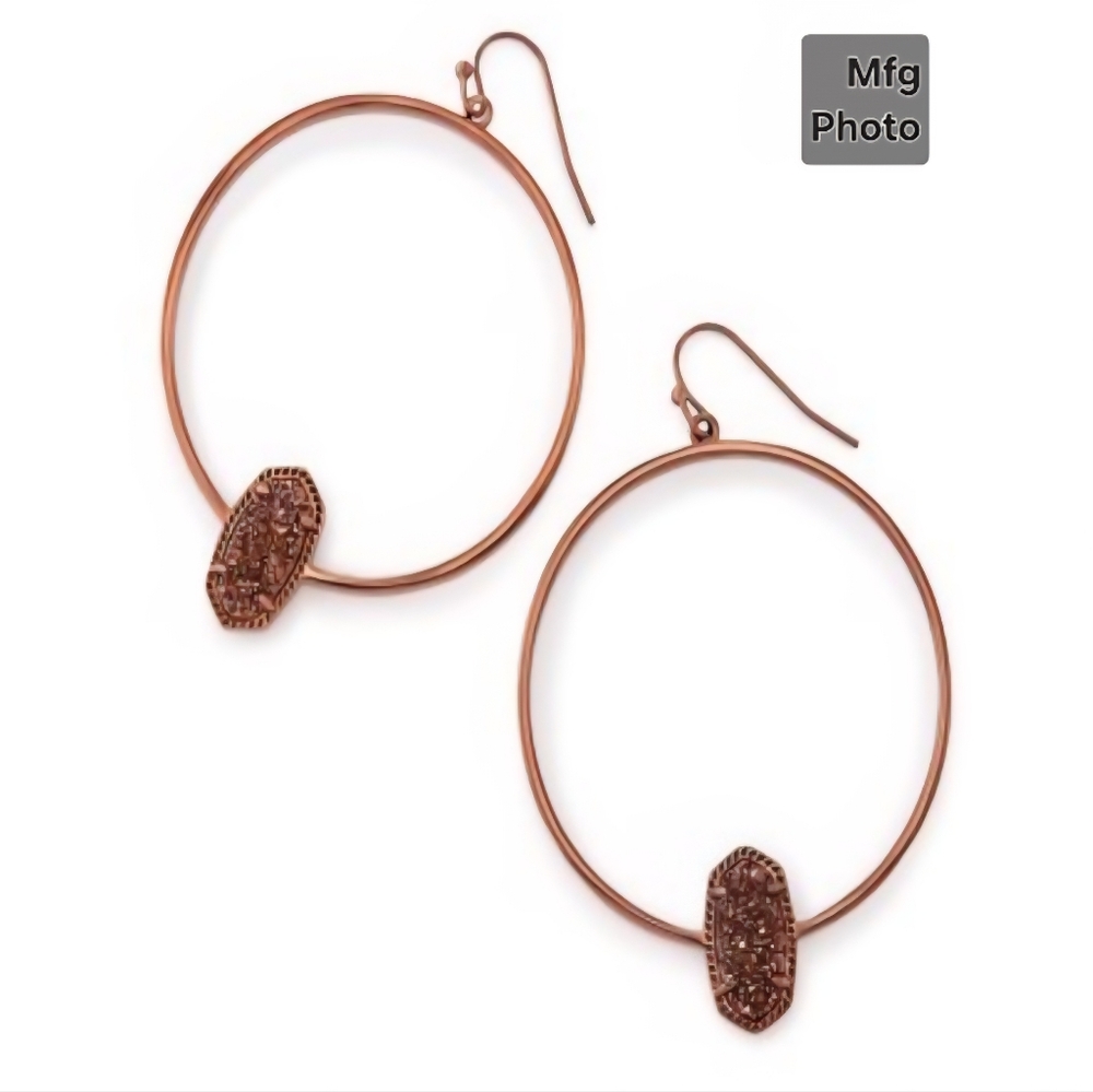Kendra Scott Elora Frontal Hoop Earrings